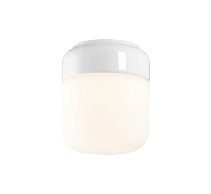 Ohm 140/170 loftlampe / væglampe, hvid/mat opal